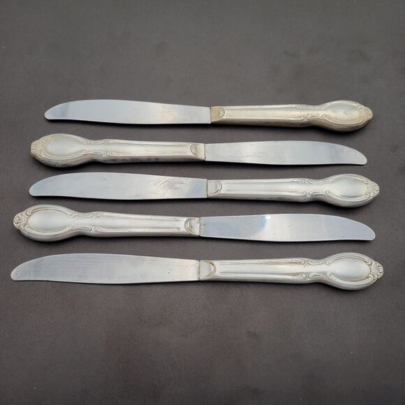 Rogers Bros International Silverplate Set 5 Knives 1959 REFLECTION 1847 - Picture 2 of 3